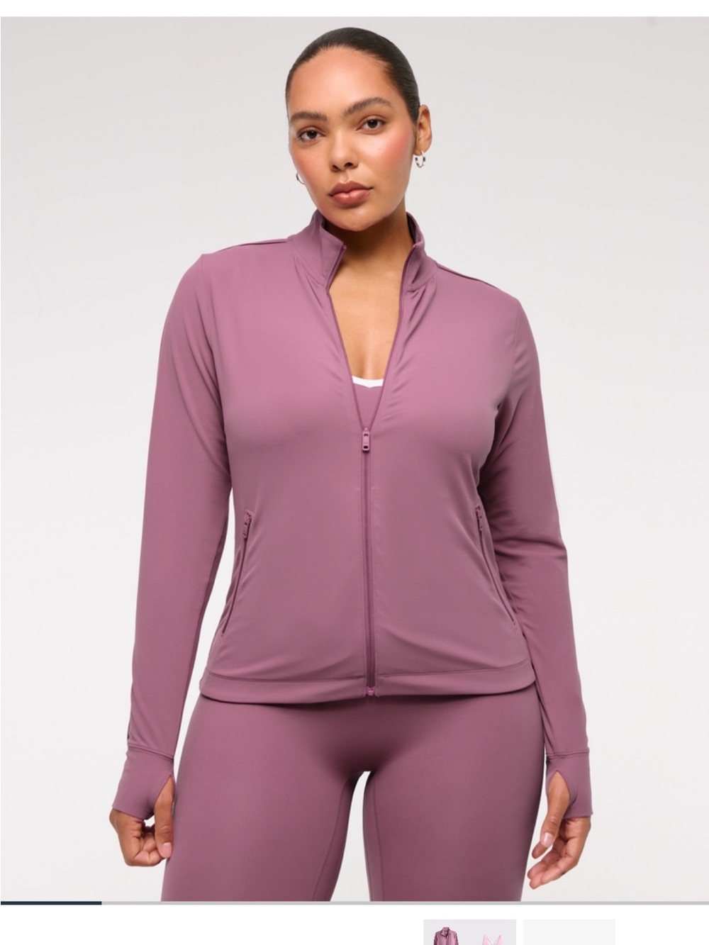 NWT Never worn zip up jacket S